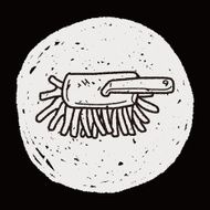 feather duster doodle N12