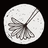 feather duster doodle N13