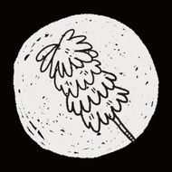 feather duster doodle N14