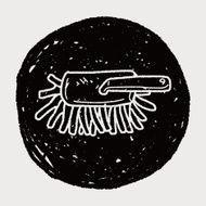 feather duster doodle N15