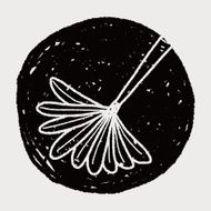 feather duster doodle N16