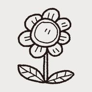 Flower doodle N121