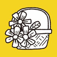 Flower doodle N123