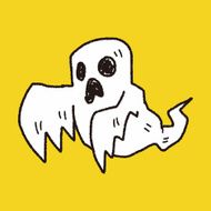 ghost doodle N23