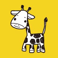 giraffe doodle N5