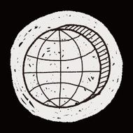 globe doodle N33