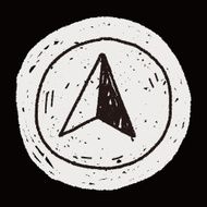 GPS arrow doodle N7