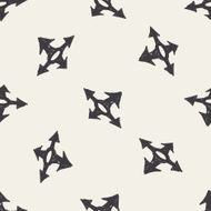 GPS arrow doodle seamless pattern background N2