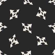 GPS arrow doodle seamless pattern background N4