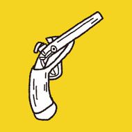 gun doodle N25