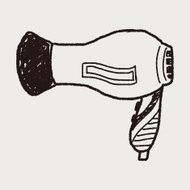 Hair dryer doodle N8