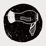 Hair dryer doodle N11