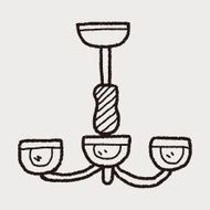 hanging lamp doodle N3