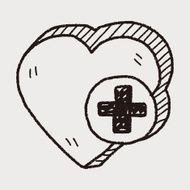 heart like doodle N6