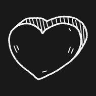 heart like doodle N8