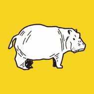 hippo doodle N3
