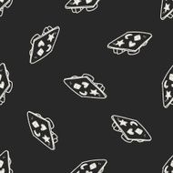 ice box doodle seamless pattern background N2