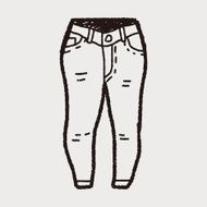 jeans doodle N10