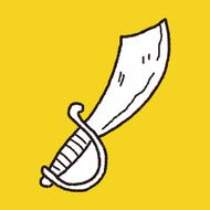 knife doodle N33