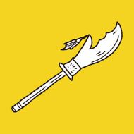 knife doodle N37