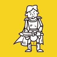 knight doodle N27