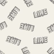 like doodle seamless pattern background N2