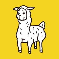 llama doodle N3
