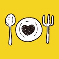 love dinner doodle N2