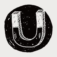 Magnet doodle drawing N7