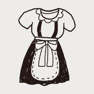 maid clothes doodle N5