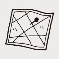 map location doodle N22