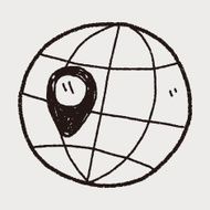 map location doodle N23