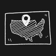 map location doodle N33