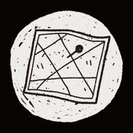 map location doodle N38