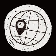 map location doodle N39