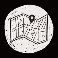 map location doodle N41