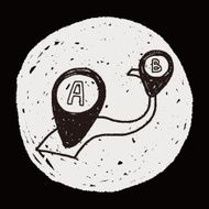 map location doodle N42