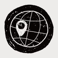 map location doodle N49