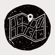 map location doodle N51