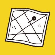 map location doodle N58