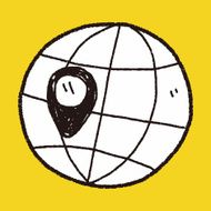 map location doodle N59