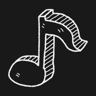 music note doodle N71