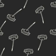 mop doodle seamless pattern background N9