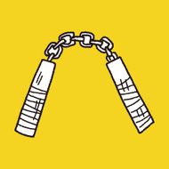 nunchaku doodle N2