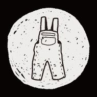 overalls doodle N9
