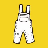 overalls doodle N13