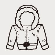 overcoat doodle N10
