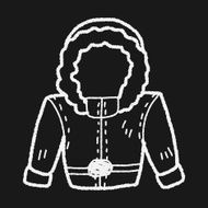overcoat doodle N13