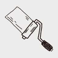 paint brush doodle N5