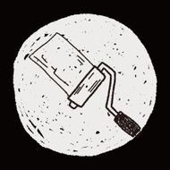 paint brush doodle N11
